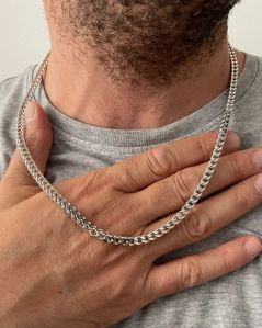 Mens Sterling Silver Chain