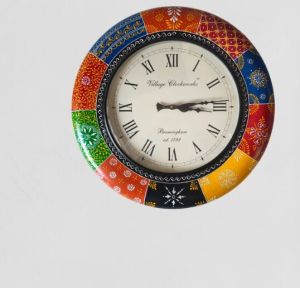 Painted Wall Clock