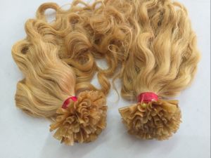 Keratin Nail Tip Human Hair Extension