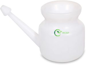 RCSP White Plastic Jal Neti Pot