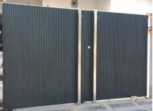 Aluminium profile gate