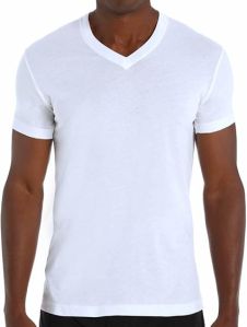 Mens Cotton Rayon V Neck T-Shirts