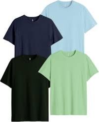 Mens Cotton Round Neck T-Shirts