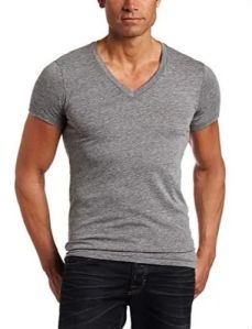 Mens Cotton V Neck T-Shirts