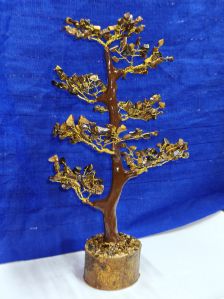 300 stone chips tiger eye tree