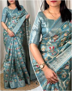 Ladies Printed Silk Saree