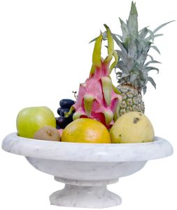 Marble Fruit Bowl