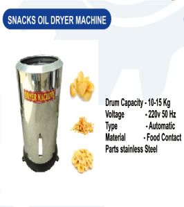 Snacks Oil Dryer Machine