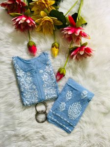 Cotton Embroidered Kurti