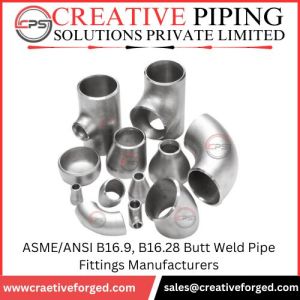 asme ansi b16 9 b16 28 butt weld pipe fittings