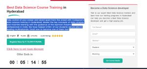 data science course training