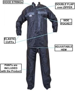 plastic raincoat