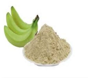 dehydrated green banana powder