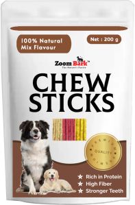 Zoom Bark Mix Flavour Munchy Chew Sticks