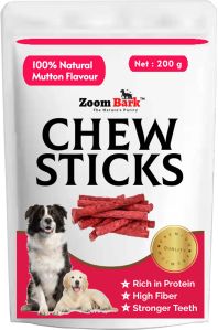 Zoom Bark Mutton Flavour Munchy Chew Sticks