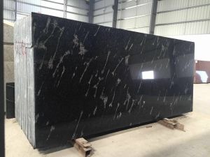 Pearl Black Granite Slabs