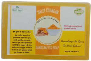 Handmade haldi chandan soap