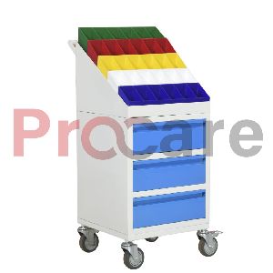 emergency drug trolley