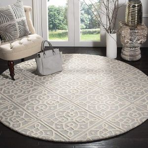 hand made wool tufted rug