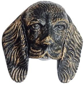 Small Dog Iron Door Knocker