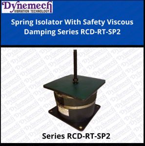 Spring Isolator With Safety Viscous Damping Series RCD-RT-SP2