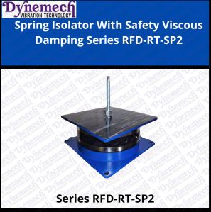 Spring Isolator With Safety Viscous Damping Series RFD-RT-SP2