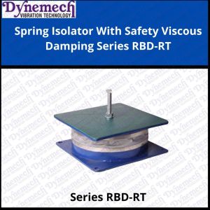 Spring Isolator With Safety Viscous Damping Series RBD-RT