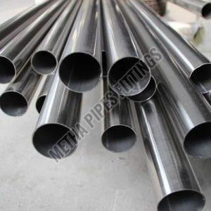 Silver Seamless Stainless Steel Pipe