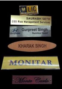 Pocket Name Plate