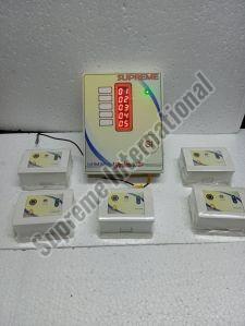 Wireless Peon Call Bell System For 6 User