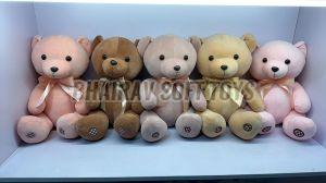 Ribbon SS Sitting Stuffed Teddy