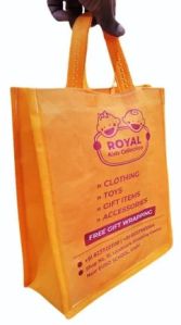 Non Woven White Bag with Lami (Four colours both side printing) 18514 120 (2) GSM