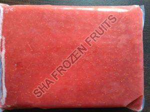 frozen strawberry pulp