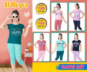 Girls Capri Set