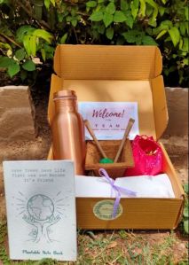 Employee Welcome Onboard Gift Kit box