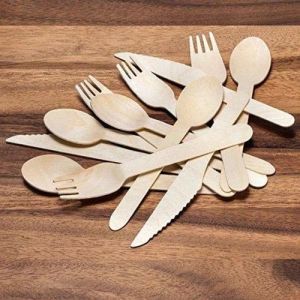 Disposable Wooden Cutlery Set