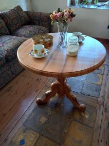 Wooden Round Coffee Table