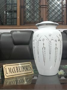 White Diamond Cremation Urns for Memorials Urns