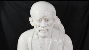 sai baba marble statues