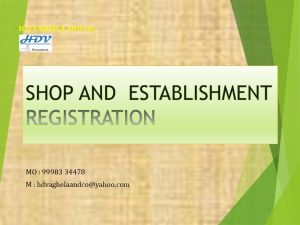 Shop Registration