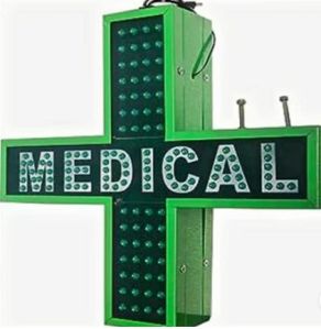 Medical LED Sign Board