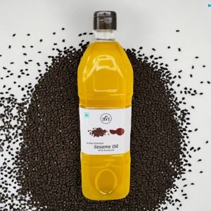 wood pressed sesame karupatti oil