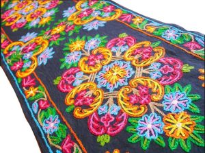 Embroidered Table Runner