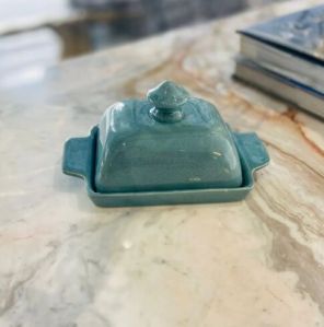 Stoneware Butter Dish