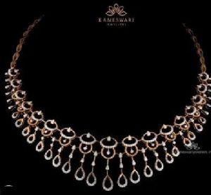 Ultra-Modern Diamond Necklace