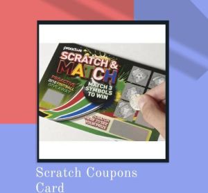 scratch card coupon