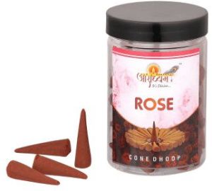 Rose Dhoop Cones