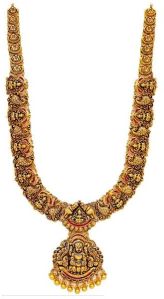 Bridal Chola Antique Malai 85.940Grams