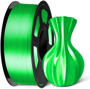 FiLAMONT Silk PLA Plus Filaments(Fluorescent Green)