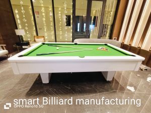 Luxury American pool table size 8 x4 fit one side boll canection sistems